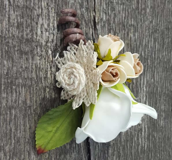 Zijde corsage