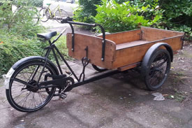 Bakfiets trouwvervoer