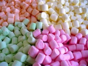 Marshmallow mini bruidstaart