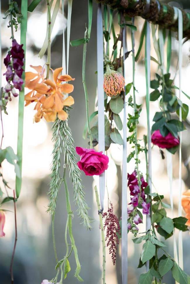 boho bloemenhangers