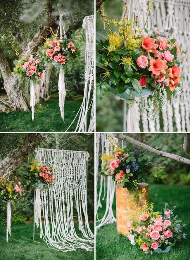 Bohemian macrame