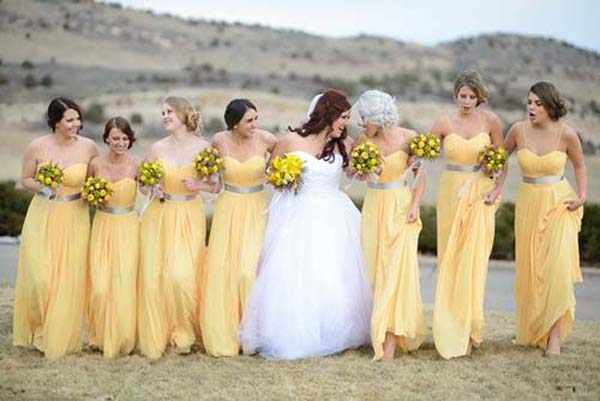 bruidsmeiden-gele-jurken