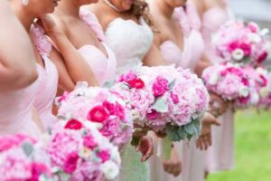 Bruiloft-thema-roze
