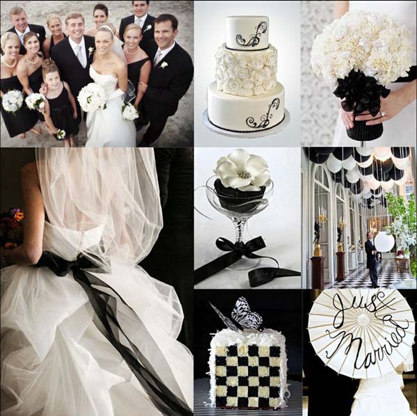 Decoraties-bruiloft-zwart